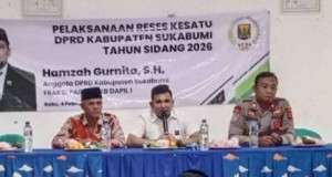 Anggota DPRD Kabupaten Sukabumi Hamzah Gurnita Serap Aspirasi Warga Desa Cikakak pada Reses Kesatu 2026