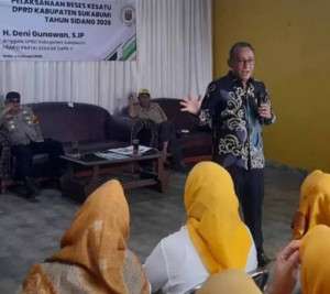 Reses I 2026, Deni Gunawan Paparkan Kondisi Efisiensi Anggaran Daerah kepada Warga Cidahu