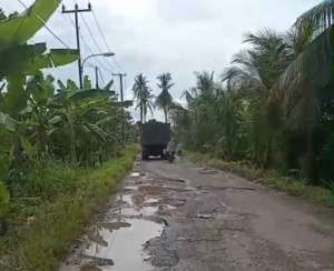 Jalan Suka Damai–Pedamaran I Rusak Parah, Pemkab OKI Dinilai Abai pada Janji Infrastruktur