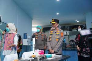 Relawan Program Gizi Polri Dapat Apresiasi Saat Kapolri Kunjungi Palembang