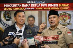 Pencatutan Nama Ketua PWI Sumsel Marak Jelang Ramadan, BPAN-LAI Minta Aparat Bertindak
