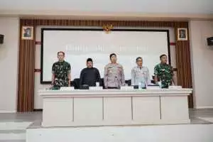 Ketua DPRD Kabupaten Sukabumi Hadiri Rakor Lintas Sektoral Ops Ketupat Lodaya 2026