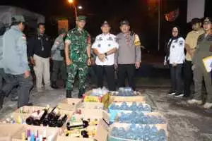 Polsek Cibinong Patroli KRYD dan Operasi Miras