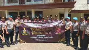 Siswa sekolah inspektur polisi angkatan 55 TA 2026 resmikan desaka dhira pradhipa beragama hindu 