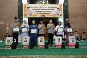 Gerakan Serentak di Jajaran Polda Sumsel, Kapolda Tegaskan Kesatuan dan Kinerja Presisi