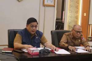 Sekda Pagaralam pimpin rapat monitoring IPKD tahun 2025