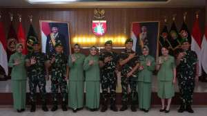 Dandim 1016/Palangka Raya Ikuti Laporan Korps Kenaikan Pangkat