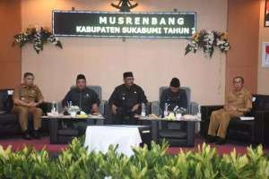 Ketua DPRD Sukabumi Budi Azhar hadiri Musrenbang RKPD 2027, Dorong Penguatan Agroindustri dan Pariwisata
