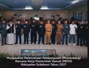 Ketua DPRD Sukabumi Hadiri Musrenbang RKPD 2027, Tegaskan Komitmen Arah Pembangunan Berbasis Aspirasi Masyarakat
