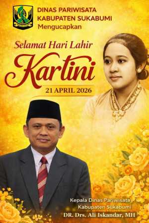 Dinas Pariwisata Kabupaten Sukabumi Mengucapkan Selamat Hari Lahir Kartini 21 April 2026