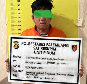 Anggota Polri Jadi Korban Begal di Palembang, Satreskrim Bertindak Cepat Amankan Tersangka