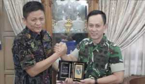 Bupati Enos Sambut Langsung Kunjungan Pangdam II/Sriwijaya, Perkuat Sinergi TNI dan Pemerintah Daerah