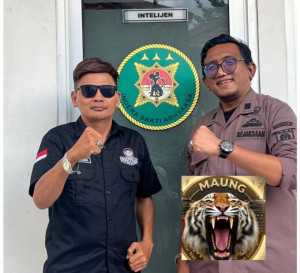 Rangkul Kasi Intel Kejari Landak, Ketum Maung: Kita Bangun Clean and Good Government di Bumi Landak
