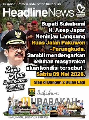 Bupati Sukabumi Turun Langsung ke Pakuwon, Pastikan Perbaikan Jalan Dimulai Dua Bulan Lagi