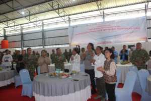 Dandim 1016/Plk Ikuti Launching Operasionalisasi Koperasi Merah Putih Bersama Forkopimda