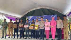 Jaga Stabilitas Kamtibmas, Polres OKU Timur Ringankan Beban Masyarakat Lewat Program Bansos