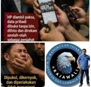 Kasus Persekusi Wartawan Saat Liput Arak, Ketua DPW Rajawali Kalbar: Pelaku Harus Dihukum Setebal-tebalnya. 