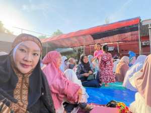 Kapolsek Megamendung Bersama  Anggota Beri Pelayanan Yang Terbaik Kepada Masyarakat Dalam Pengamanan Sholat Idul Adha 1447 H /2026M