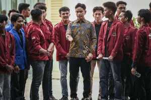 Usai temui mahasiswa, Gibran akan teruskan aspirasi ke Prabowo