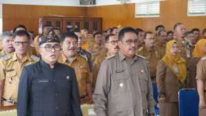 Kadis PU Kabupaten Sukabumi Uus Firdaus Hadiri Penandatanganan Komitmen Bersama GNSTA