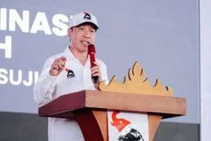 Blusukan ke Lampung, Jokowi: Saya hadir untuk PSI