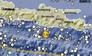 Gempa M 5,6 Pacitan terasa hingga Blitar dan Yogyakarta, warga berhamburan