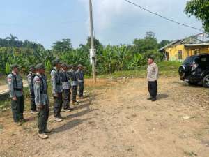 Polsek Cigudeg Lomba PBB Linmas Dalam Rangka Hari Bhayangkara ke-80