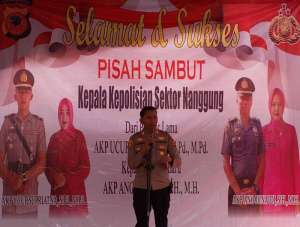 AKP Ano Junaedi Jabat Kapolsek Nanggung  Gantikan AKP Ucup Supriatna 