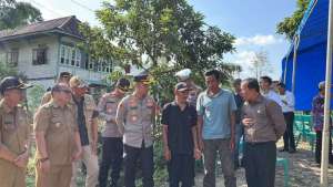 Bangkit Bersama Pascabencana, Polda Sumsel Wujudkan Hunian Layak bagi Masyarakat OKU Selatan