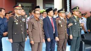 Bentuk Sinergi, Dandim 1016/Plk Hadiri Upacara Peringatan HUT Bhayangkara ke-80