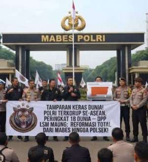 Peringkat 18 Dunia Korupsi: Maung Minta Polri Berbenah Total dari Atas ke Bawah