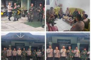 Polsek Leuwiliang, Soliditas TNI–POLRI Terus Diperkuat, Jalin Silaturahmi dengan Koramil