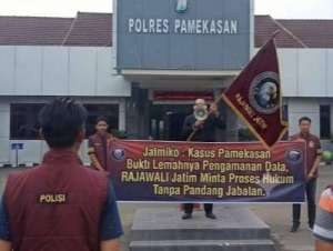 3 Tersangka & 1 DPO di Pamekasan, DPW RAJAWALI Jatim: Telusuri Jaringan & Sumber Data Ilegal 