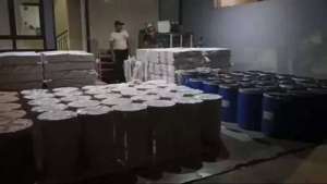 Polisi gerebek lab narkoba di Cakung-Jaktim, sita 1,5 ton bahan Karisoprodol