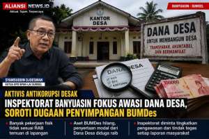 Aktivis Antikorupsi Desak Inspektorat Banyuasin Fokus Awasi Dana Desa, Soroti Dugaan Penyimpangan BUMDes