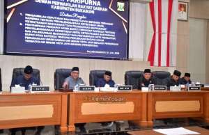 DPRD Kabupaten Sukabumi Setujui Raperda Trantibumlinmas, Bupati Sampaikan Nota Pengantar Perubahan Perumda TJM Menjadi Perseroda