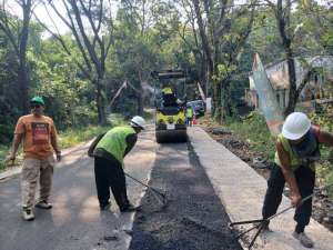 DPU Kabupaten Sukabumi Tingkatkan Kualitas Ruas Jalan Jaksa Agung R. Suprapto di Palabuhanratu