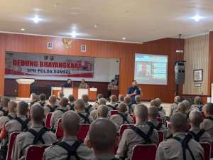 Dari Gedung Bhayangkara SPN Sumsel, Calon Bintara Diajak Jadi Garda Depan Tangkal Ekstremisme