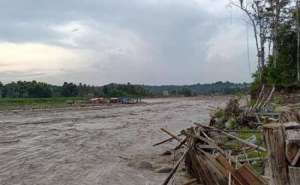 Anomali musim kemarau: Banjir terjang Aceh Utara, 4 jembatan hanyut