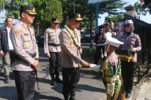 Kapolda Sumsel Disambut Meriah di Mapolres Pagar Alam, Sinergitas Polri dan Forkopimda Semakin Kokoh