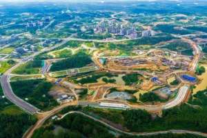 Intip progres pembangunan gedung MK dan KY di IKN 