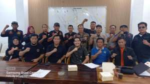 DPC GRIB Jaya Muara Enim Imbau Masyarakat Lawang Kidul Hentikan Pembakaran Hutan dan Lahan