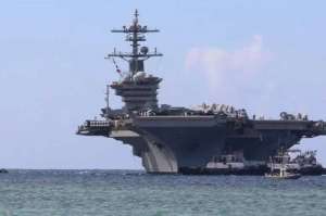 Baku hantam sendiri, 7 tentara AS tewas di kapal induk USS Lincoln