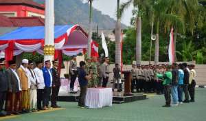 Ketua DPRD Sukabumi Budi Azhar Mutawali Hadiri Apel Kebangsaan Bersama Tiga Pilar, Perkuat Sinergi Jaga Kondusivitas Daerah