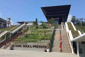 Dibuka untuk umum, Istana Wapres di IKN langsung diserbu warga