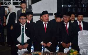 Kepala Dinas Perikanan Kabupaten Sukabumi Sri Padmoko Hadiri Taptu dan Pawai Obor HUT ke-81 RI