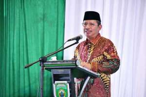 Hadiri Tasyakuran 10 Ribu Santri Bebas Buta Aksara Al Quran, Dirjen Pendis Gaungkan KBC dan Kemuliaan Guru Ngaji