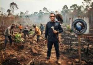 Kebiasaan Bakar Lahan Harus Dihentikan — RAJAWALI Sekadau: Tanggung Jawab Menjaga Alam Milik Kita Semua