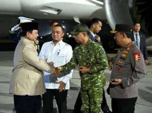 Prabowo tiba di tanah air usai kunjungi Vladivostok Rusia