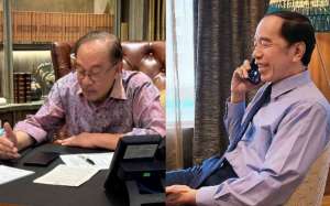 PM Malaysia Anwar Ibrahim telepon Jokowi, sampaikan solidaritas terkait Erupsi Anak Krakatau dan karhutla